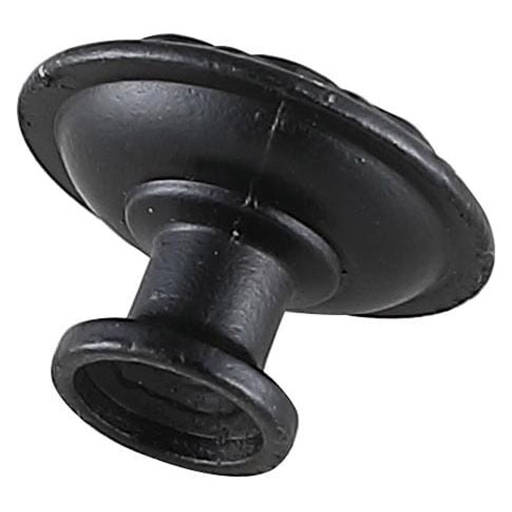 Elegant Cadon Cabinet Knob, Set of 10 - Matte Black (KB2010-MB-10PK)