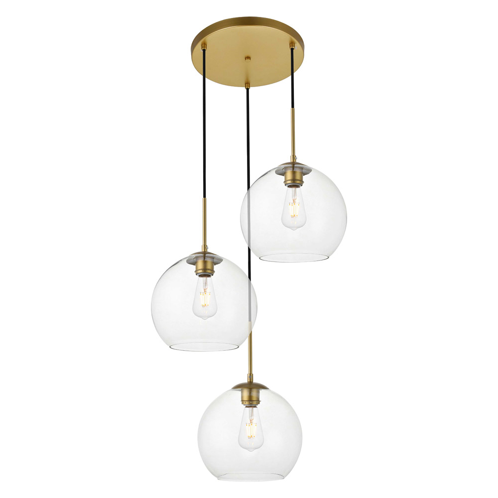 Elegant - Baxter 3-Light Pendant