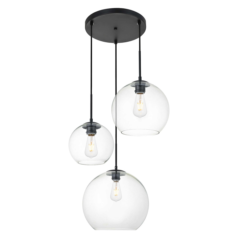 Elegant - Baxter 3-Light Pendant