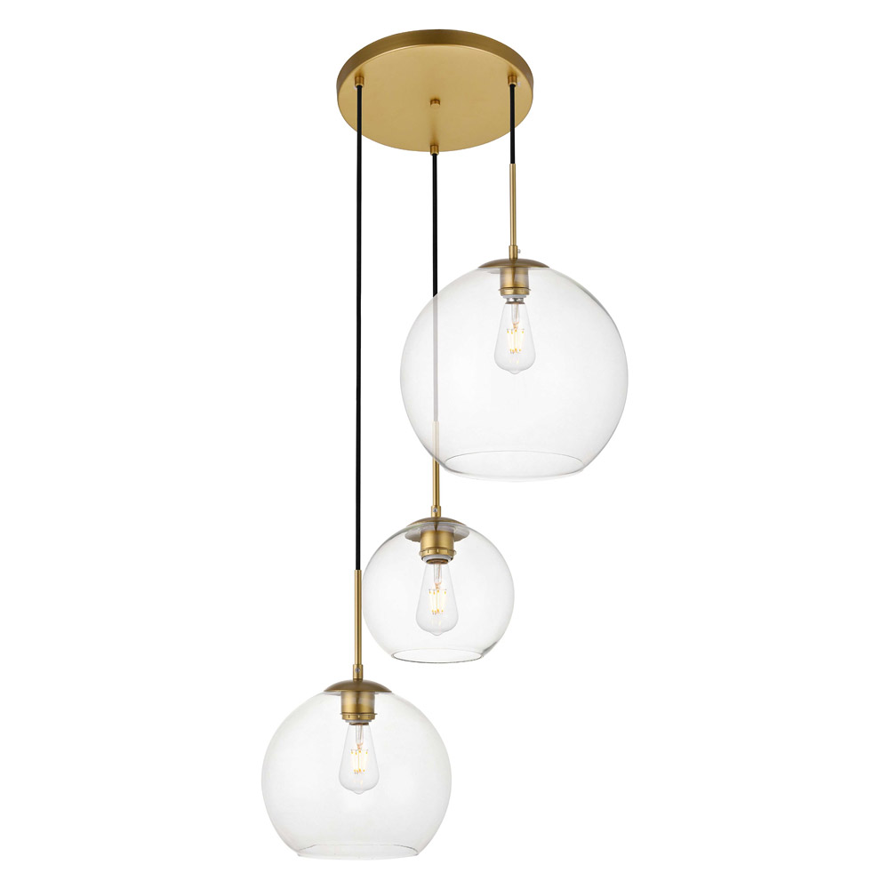 Elegant - Baxter 3-Light Pendant