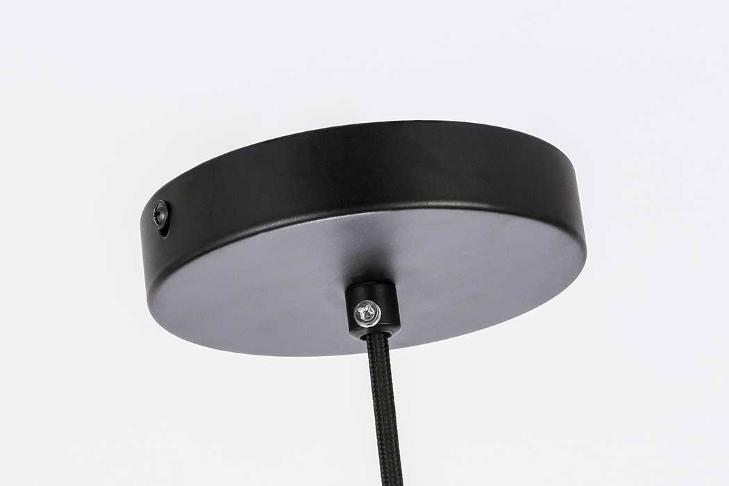 Elegant Pendant Light - Black, 1 Bubl (LD2256BK)