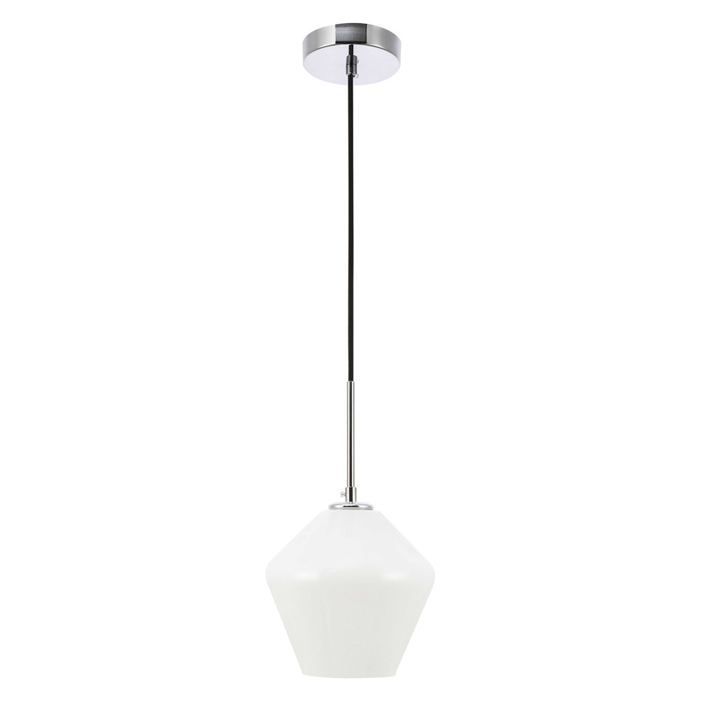 Elegant Pendant Light - Chrome, 1 Bubl (LD2257C)