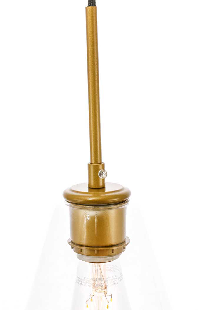 Elegant Pendant Light - Brass (LD2260BR)