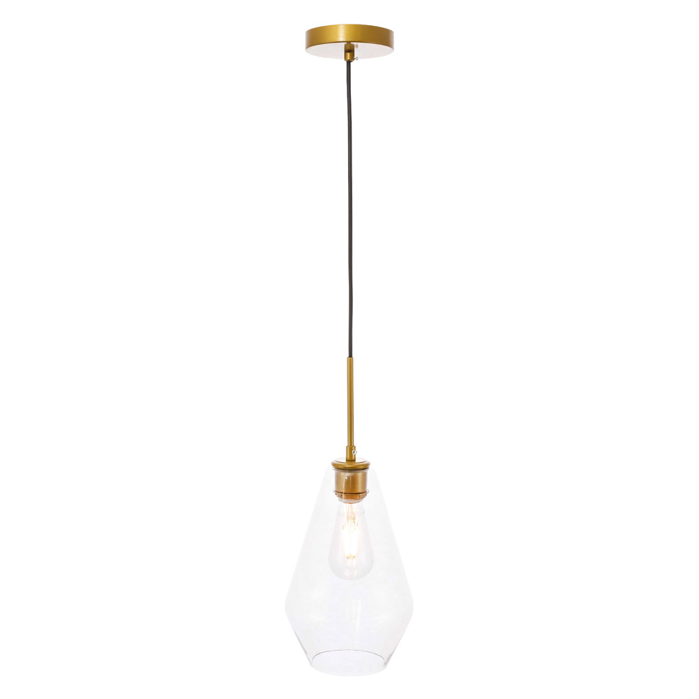 Elegant Pendant Light - Brass (LD2260BR)