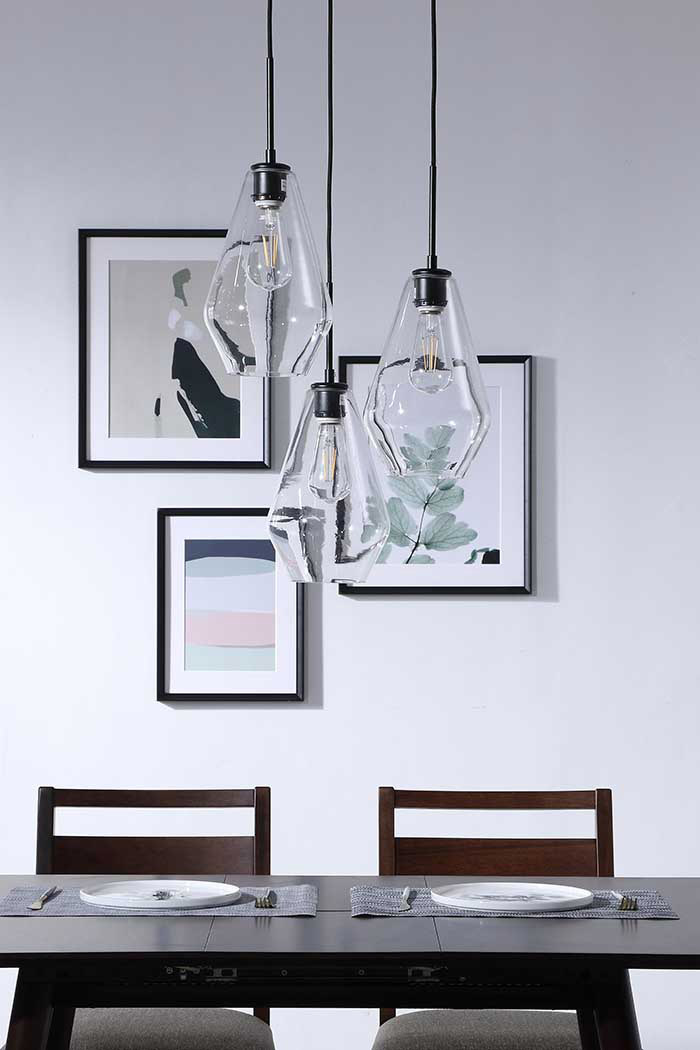 Elegant Pendant Light - Black (LD2262BK)