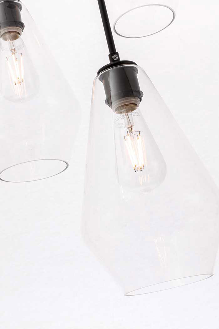 Elegant Pendant Light - Black (LD2262BK)