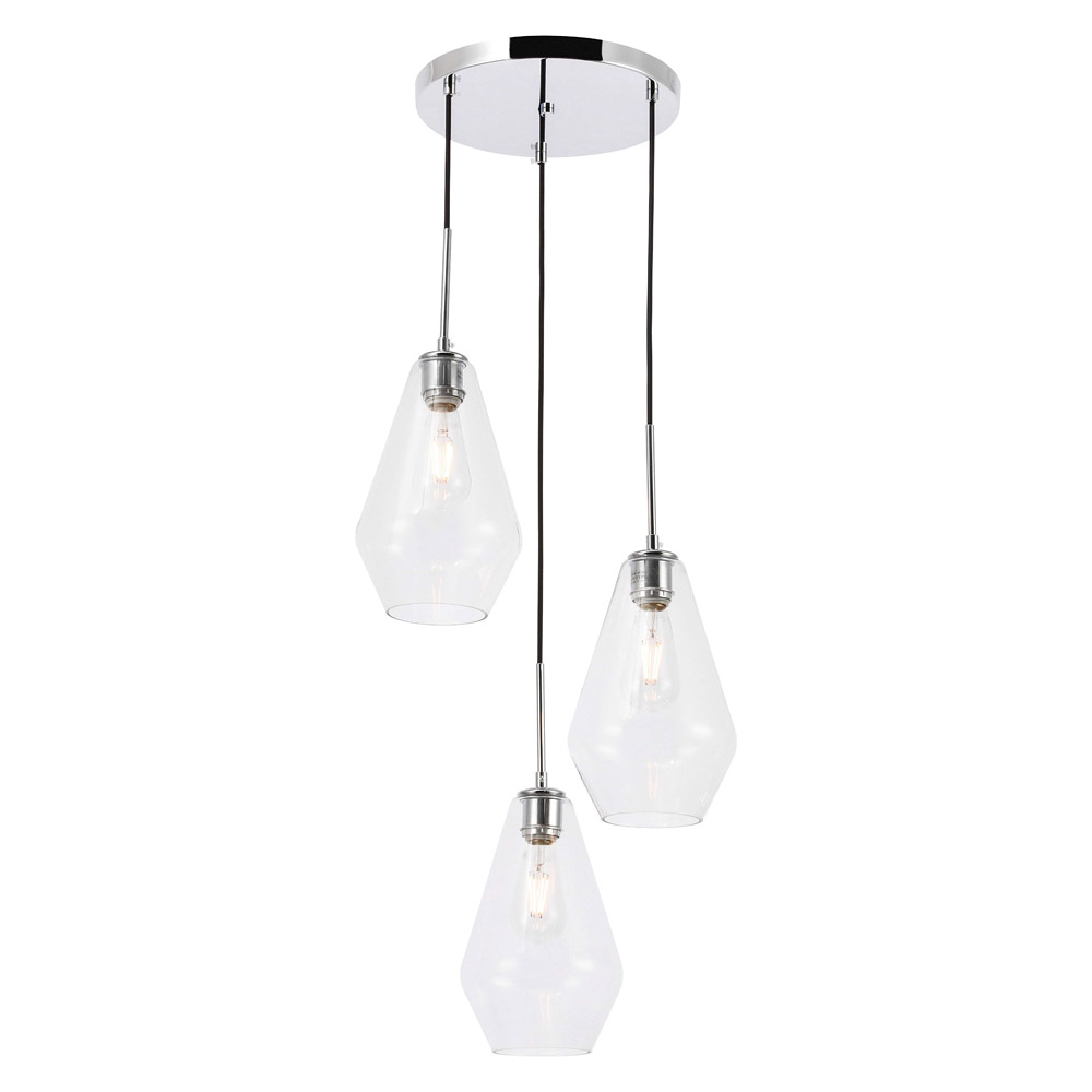 Elegant Pendant Light - Chrome (LD2262C)