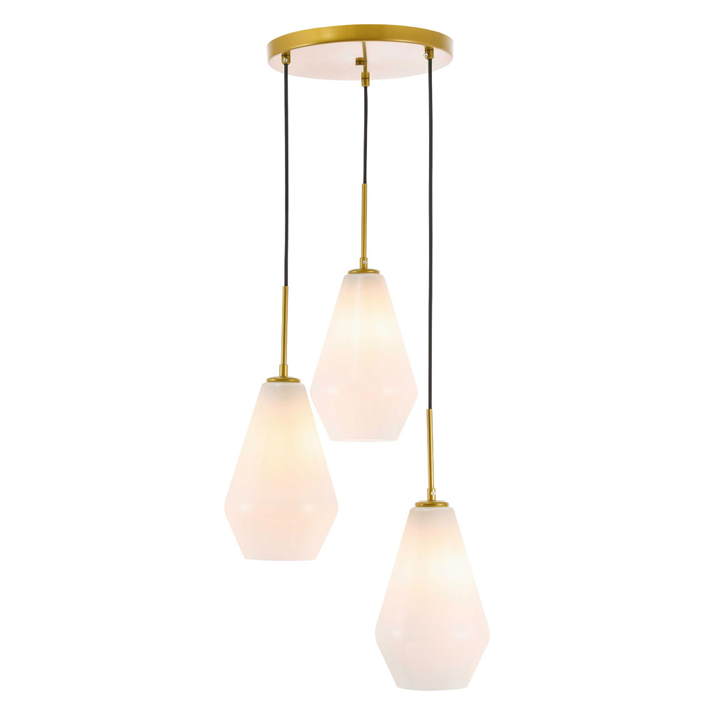 Elegant Pendant Light - Brass (LD2263BR)