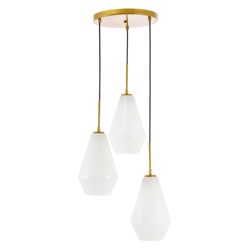 Elegant Pendant Light - Brass (LD2263BR)