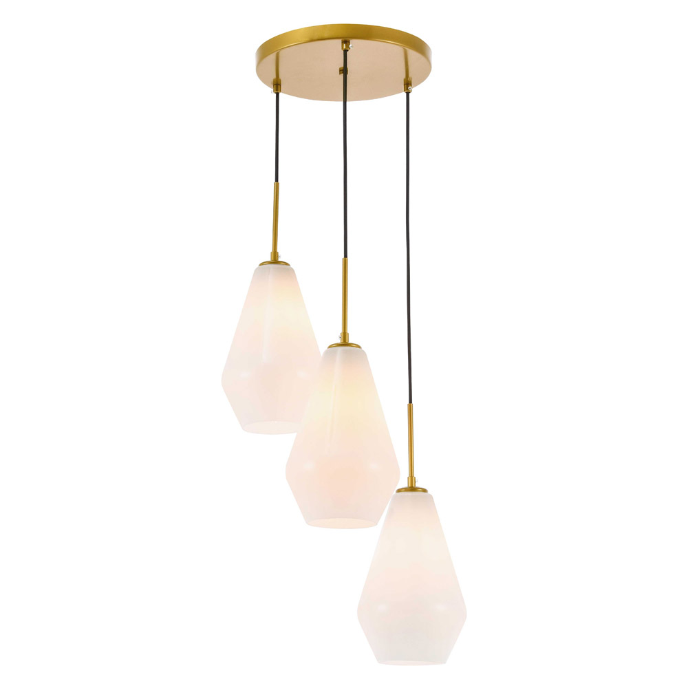 Elegant Pendant Light - Brass (LD2263BR)