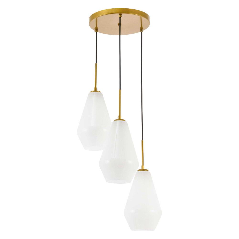 Elegant Pendant Light - Brass (LD2263BR)