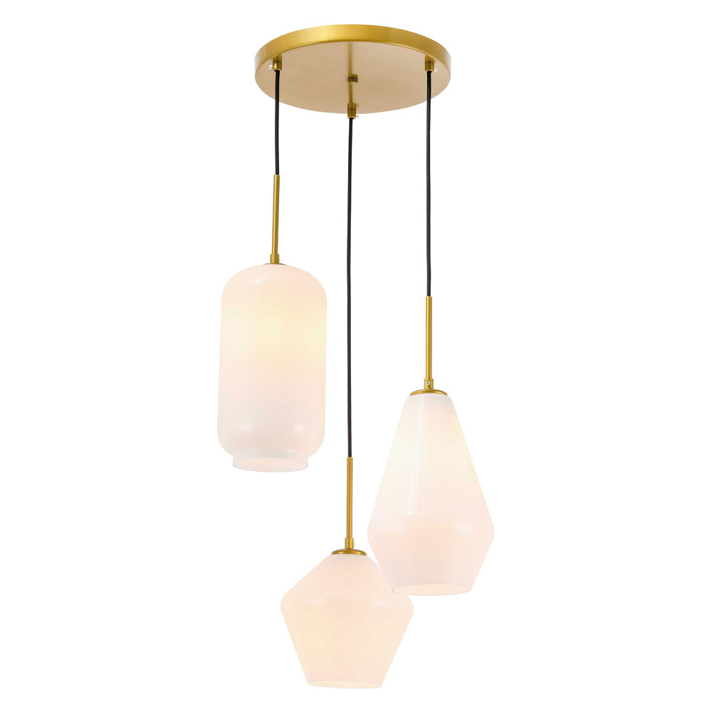 Elegant Pendant Light - Brass (LD2269BR)