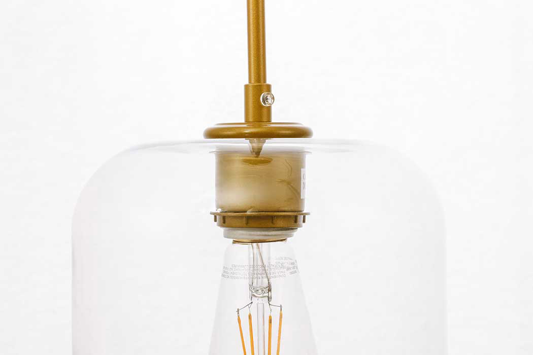 Elegant Pendant Light - Brass (LD2272BR)