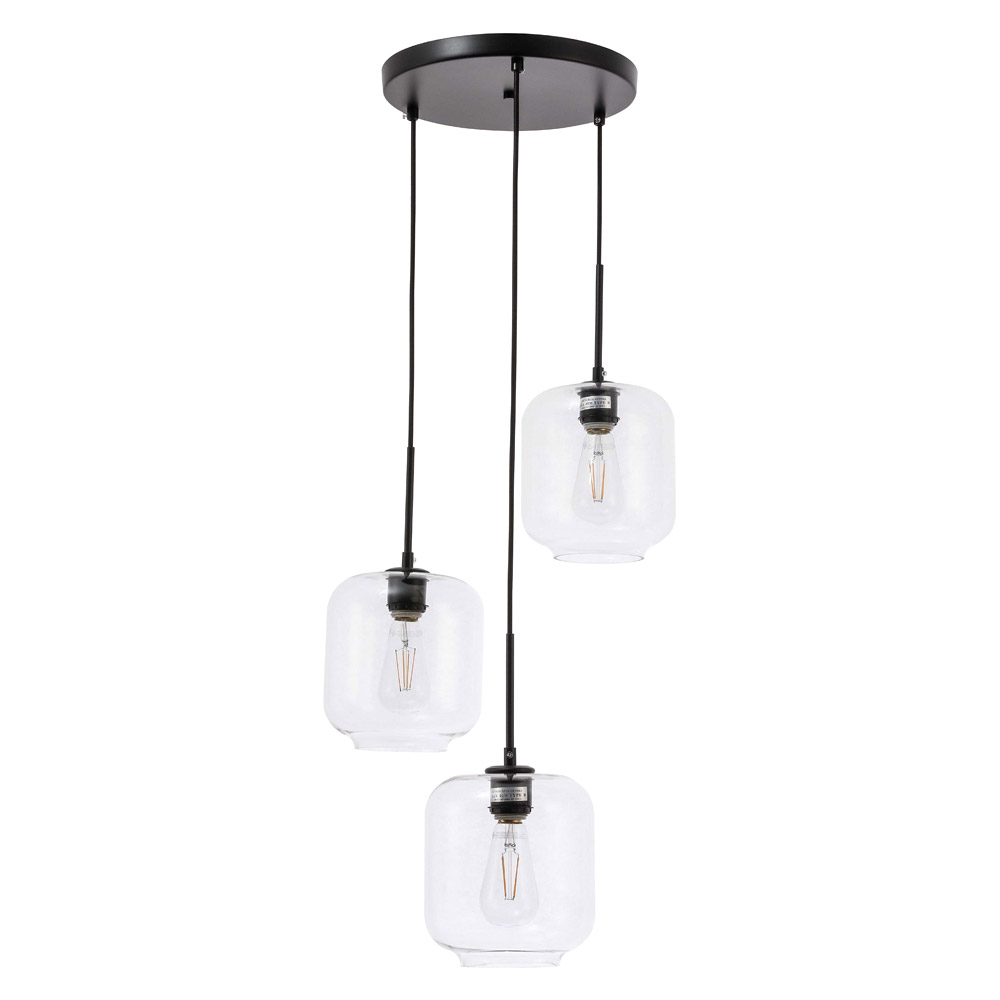 Elegant Pendant Light - Black (LD2274BK)