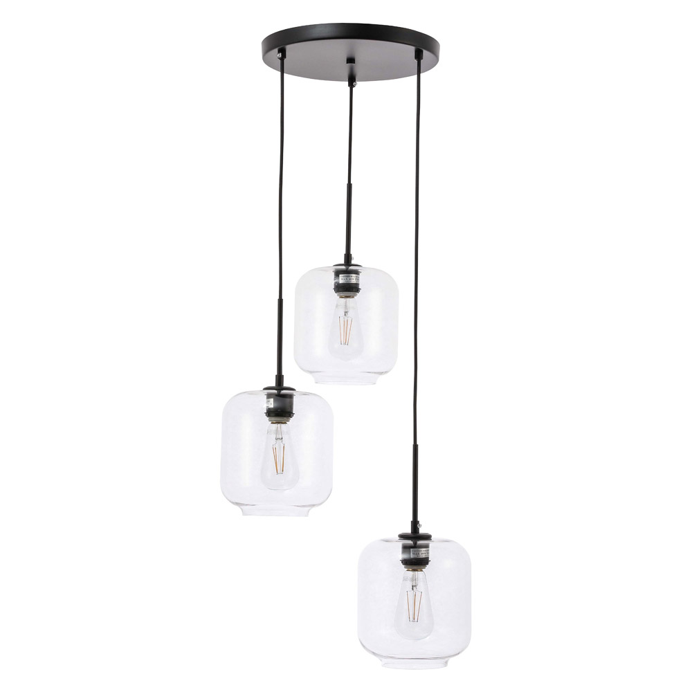 Elegant Pendant Light - Black (LD2274BK)