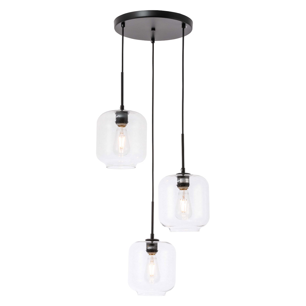 Elegant Pendant Light - Black (LD2274BK)