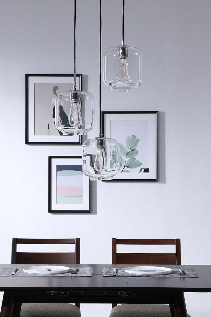 Elegant Pendant Light - Chrome (LD2274C)