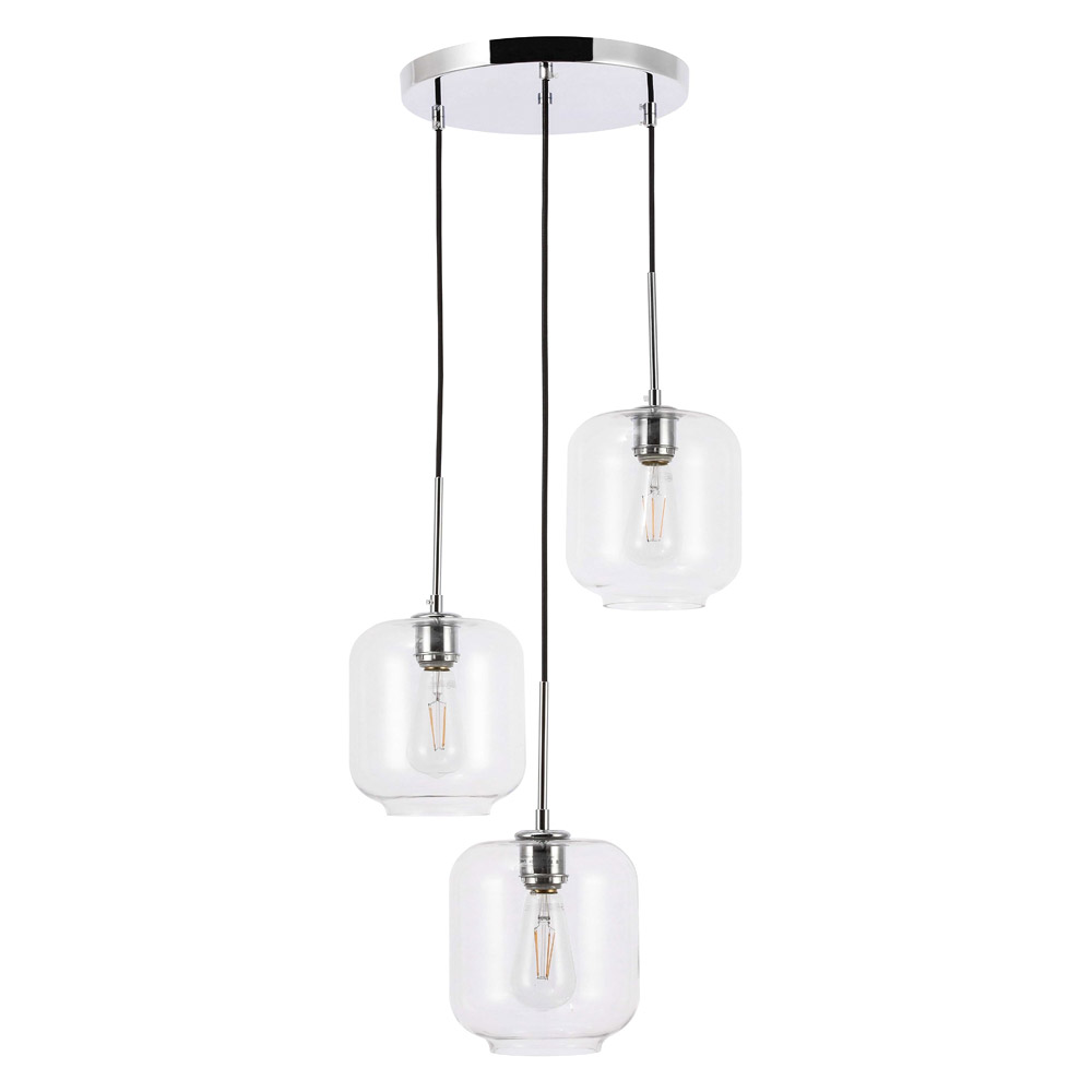 Elegant Pendant Light - Chrome (LD2274C)