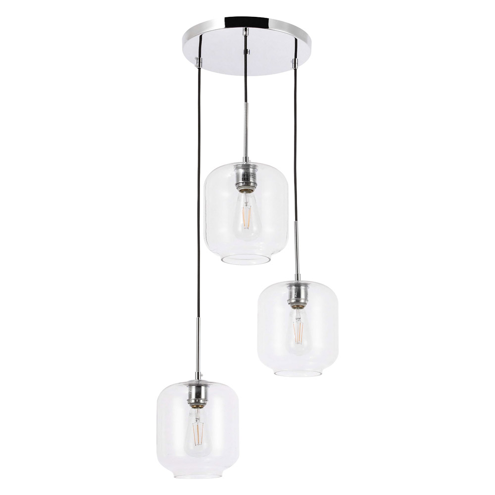 Elegant Pendant Light - Chrome (LD2274C)