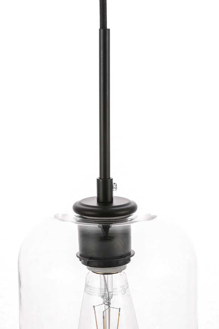 Elegant Pendant Light - Black (LD2276BK)