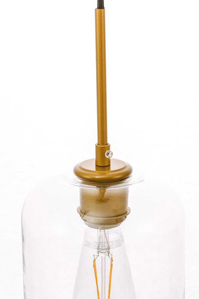 Elegant Pendant Light - Brass (LD2276BR)