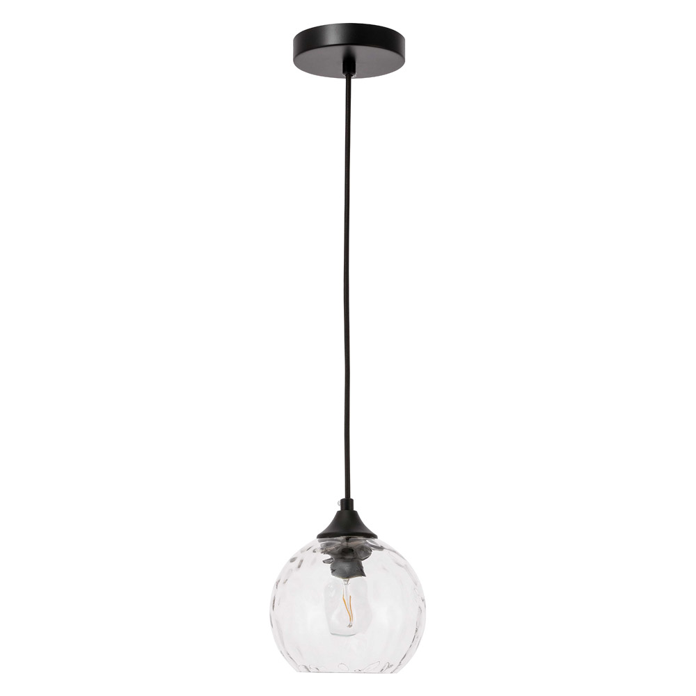 Elegant Cashel Pendant - Black, L 5.9" (LD2280BK)