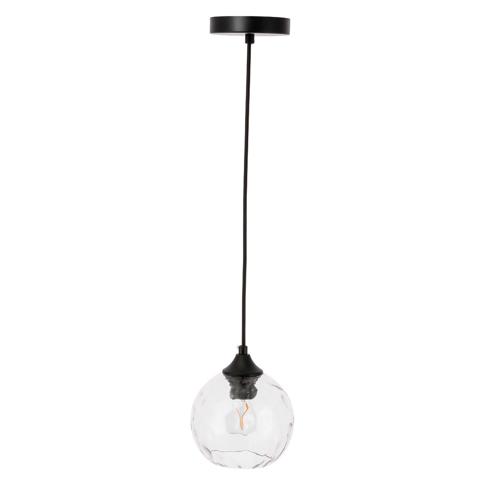 Elegant Cashel Pendant - Black, L 5.9" (LD2280BK)