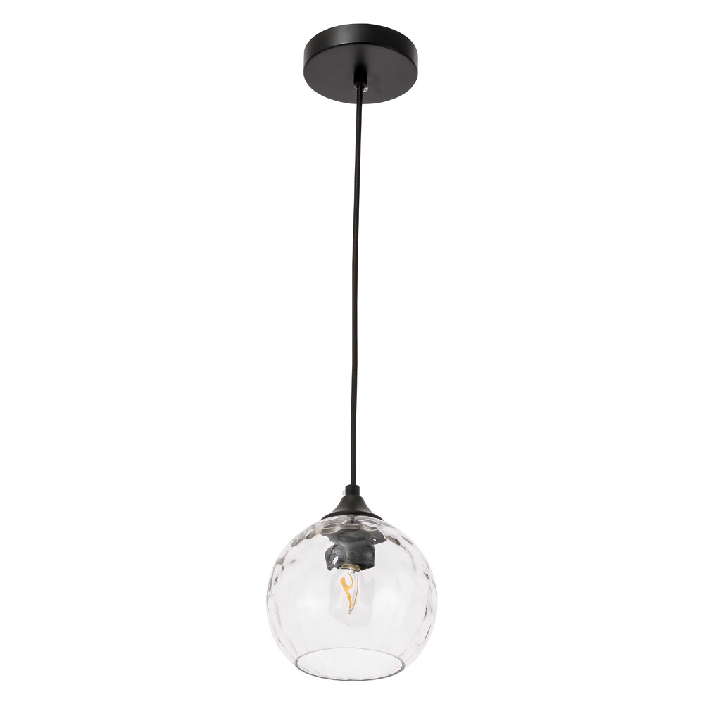 Elegant Cashel Pendant - Black, L 5.9" (LD2280BK)