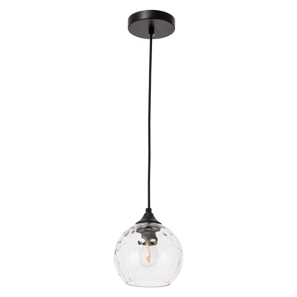 Elegant Cashel Pendant - Black, L 5.9" (LD2280BK)