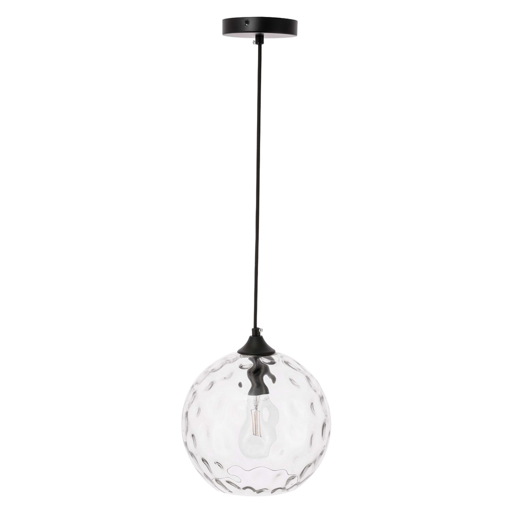 Elegant Cashel Pendant - Black, L 9.8" (LD2282BK)