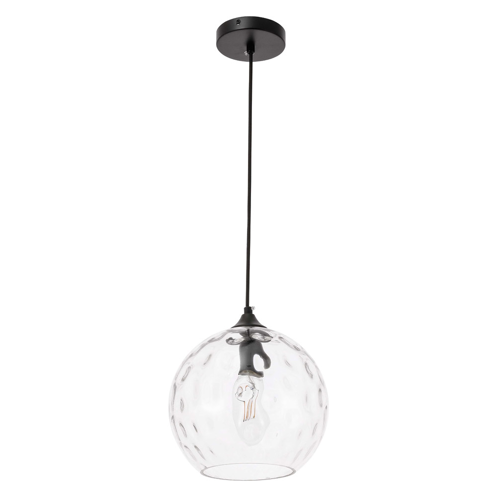 Elegant Cashel Pendant - Black, L 9.8" (LD2282BK)