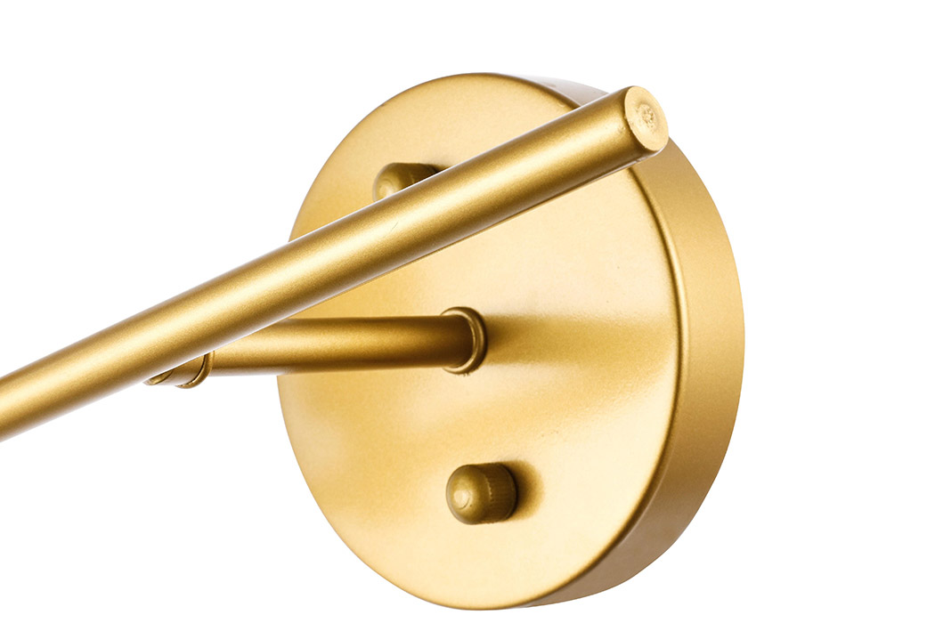 Elegant Wall Sconce - Brass, Left Side (LD2302BR)