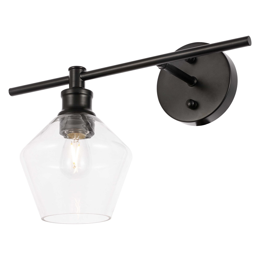 Elegant Wall Sconce - Black, Right Side (LD2304BK)