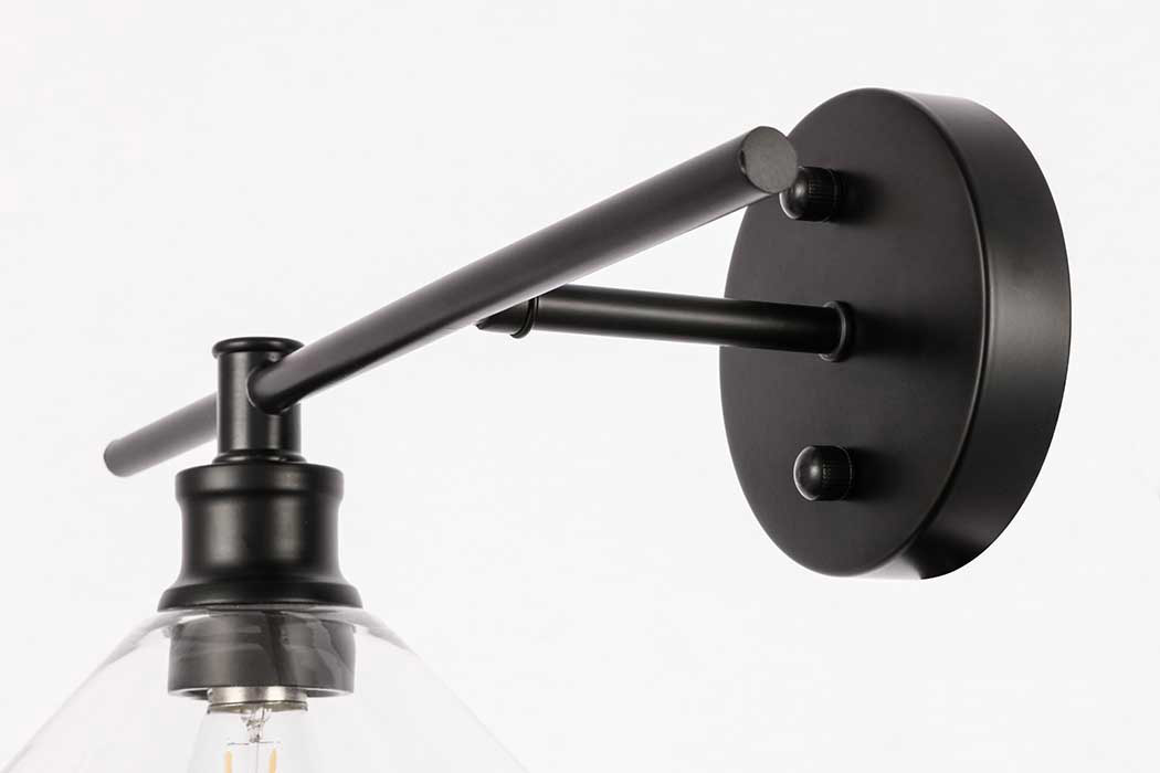 Elegant Wall Sconce - Black, Right Side (LD2304BK)