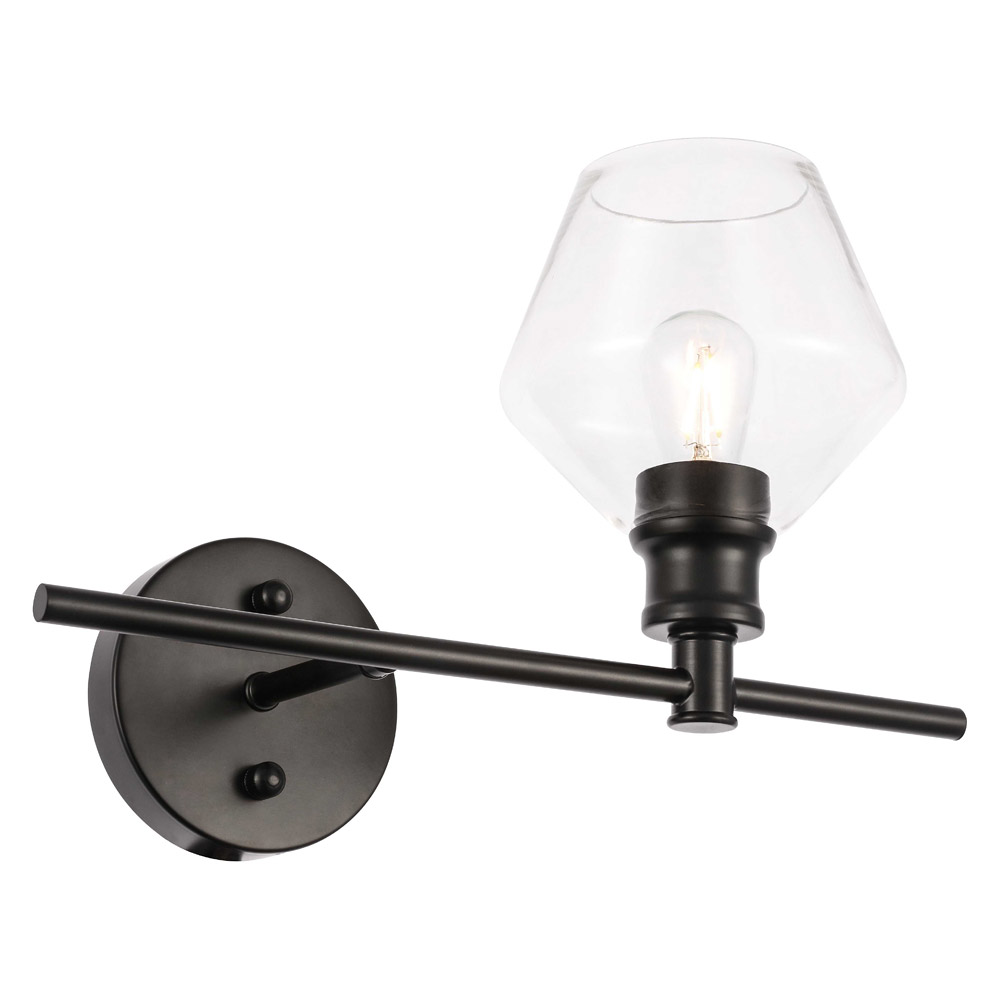 Elegant Wall Sconce - Black, Right Side (LD2304BK)