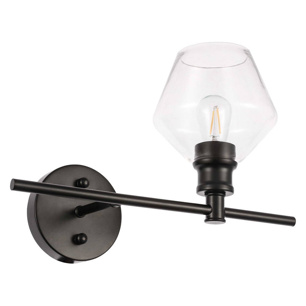 Elegant Wall Sconce - Black, Right Side (LD2304BK)