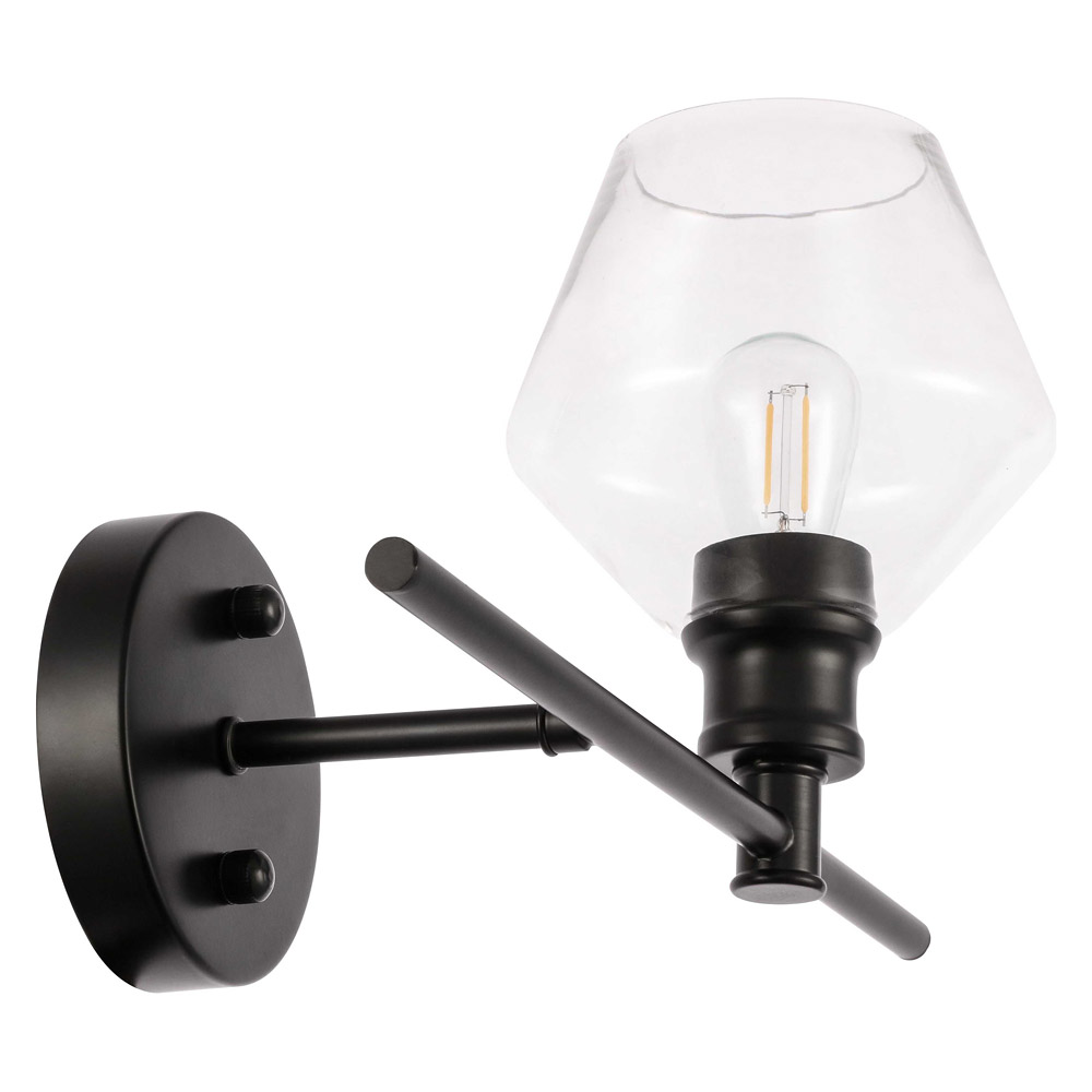 Elegant Wall Sconce - Black, Right Side (LD2304BK)