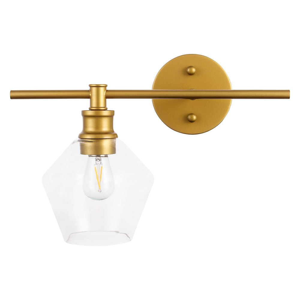 Elegant Wall Sconce - Brass, Right Side (LD2304BR)