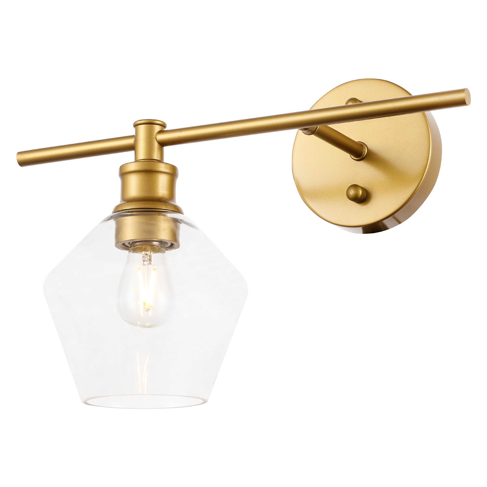 Elegant Wall Sconce - Brass, Right Side (LD2304BR)