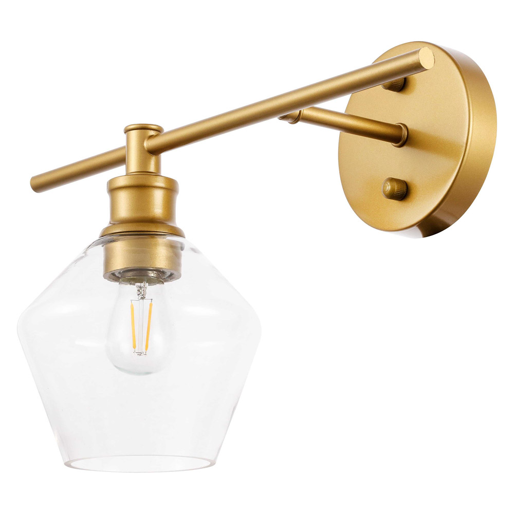 Elegant Wall Sconce - Brass, Right Side (LD2304BR)