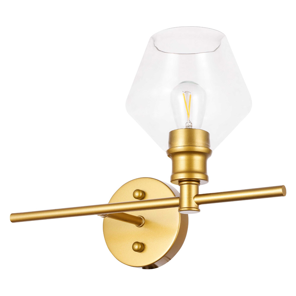 Elegant Wall Sconce - Brass, Right Side (LD2304BR)