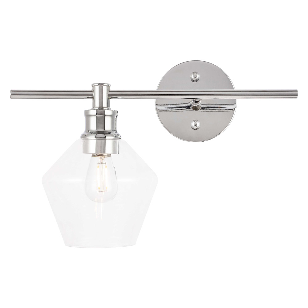 Elegant Wall Sconce - Chrome, Right Side (LD2304C)