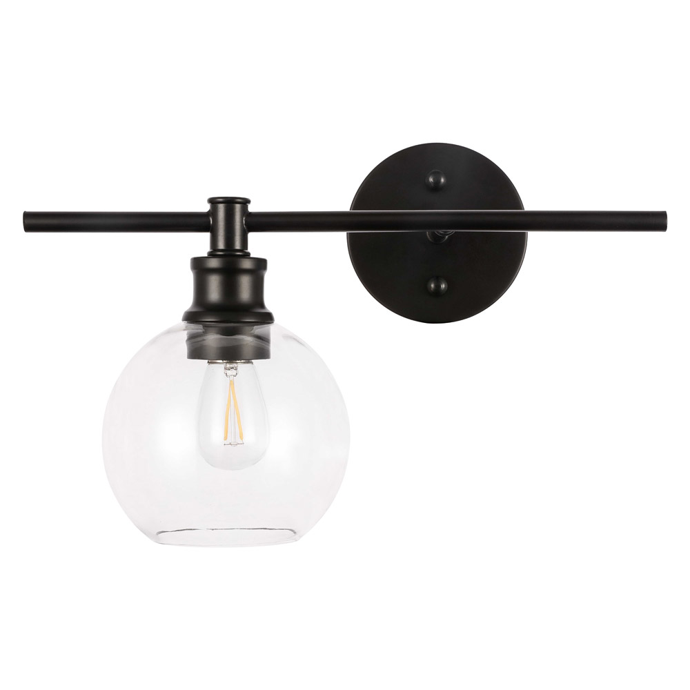 Elegant Wall Sconce - Black, Right Side (LD2306BK)