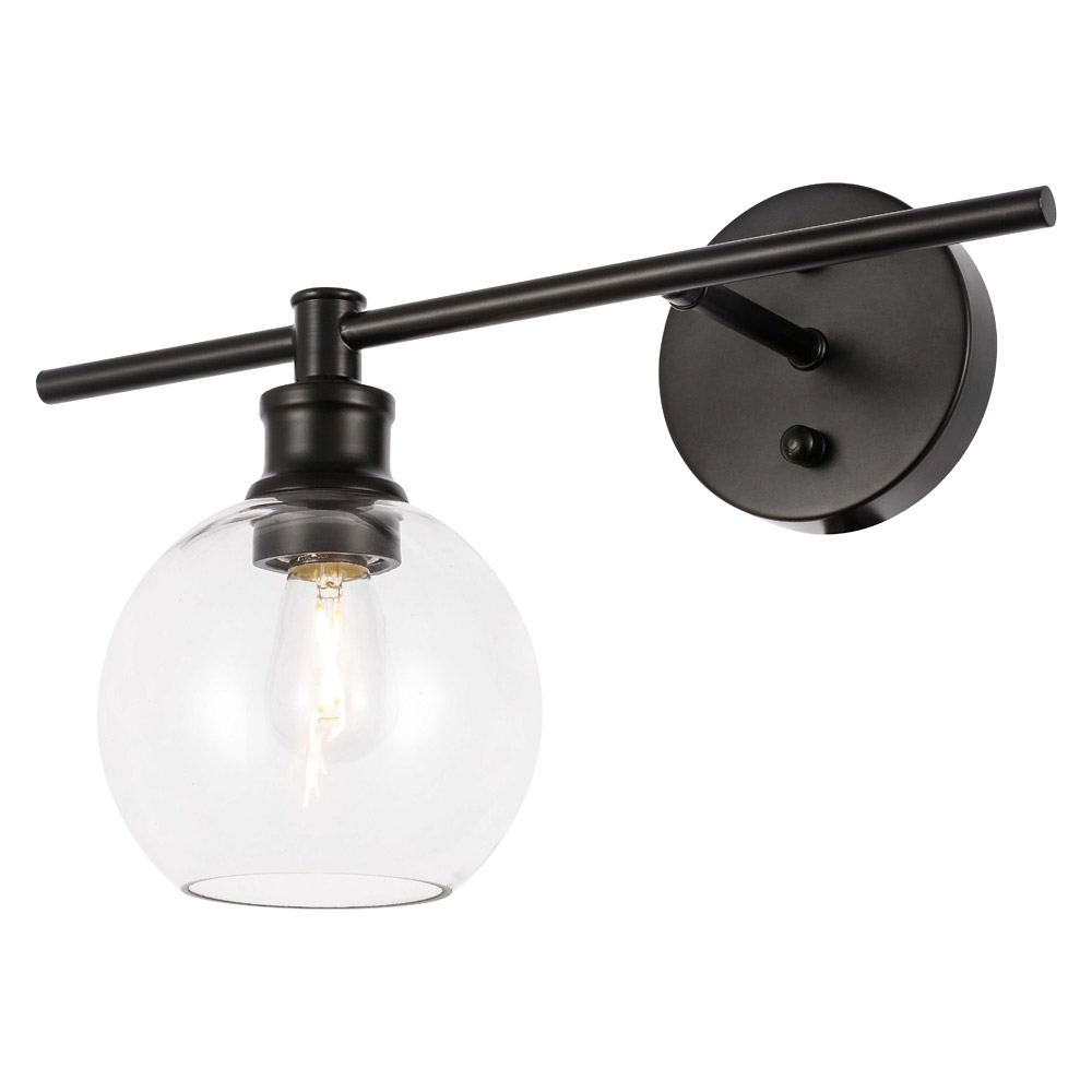 Elegant Wall Sconce - Black, Right Side (LD2306BK)