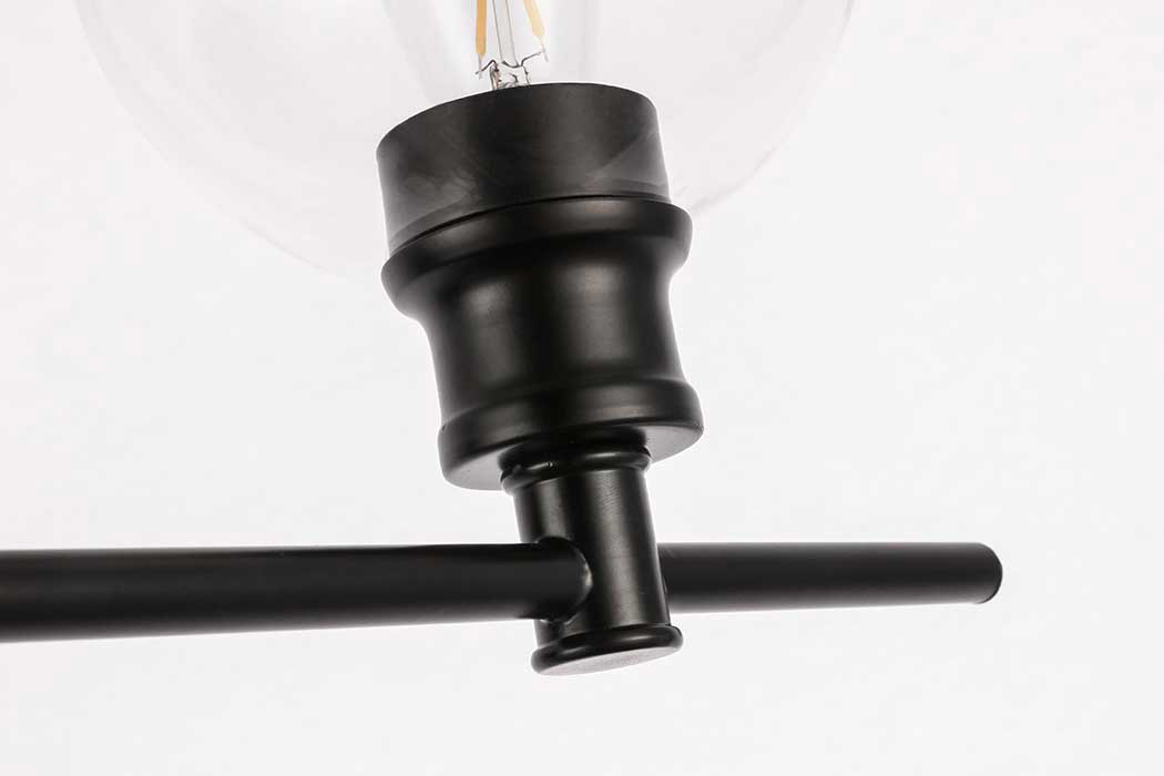 Elegant Wall Sconce - Black, Right Side (LD2306BK)