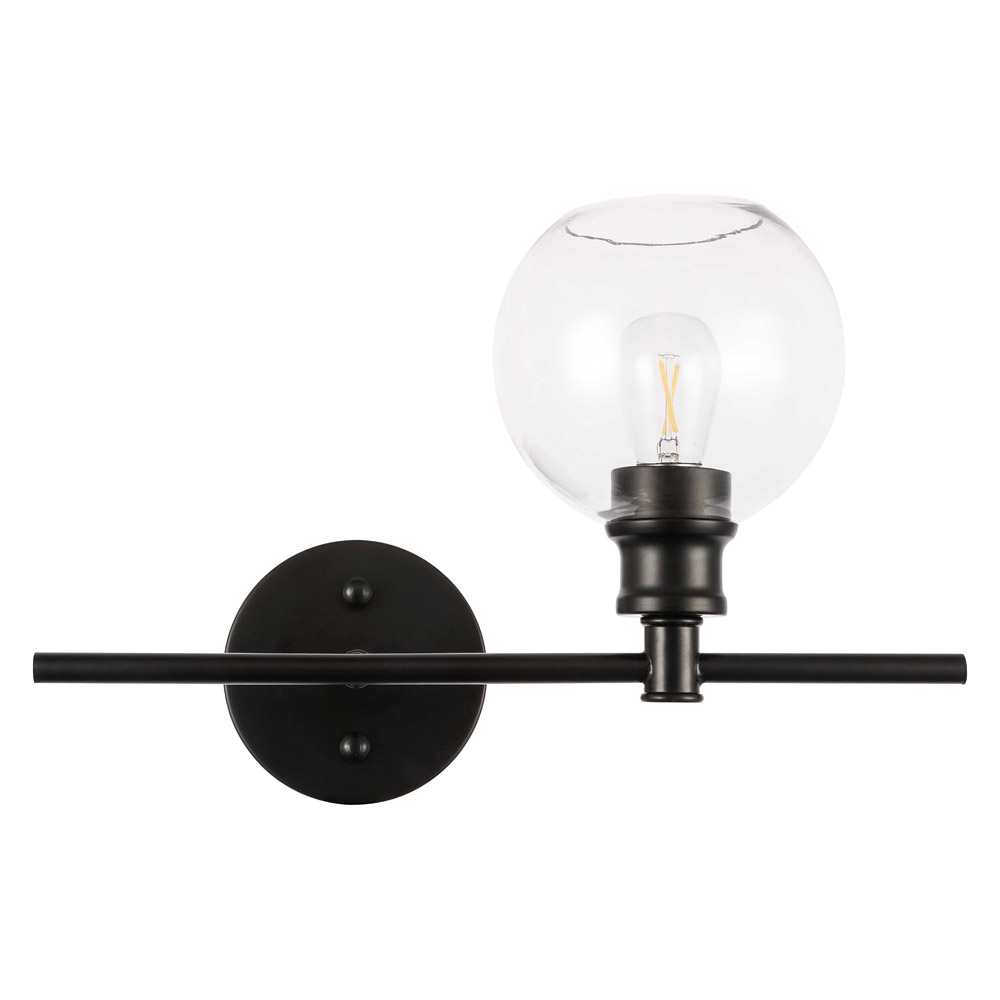 Elegant Wall Sconce - Black, Right Side (LD2306BK)