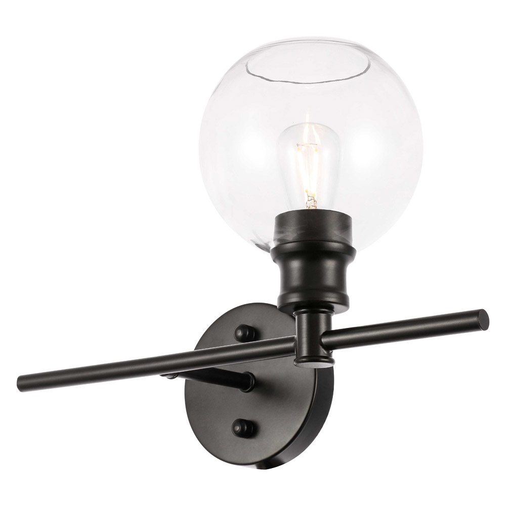 Elegant Wall Sconce - Black, Right Side (LD2306BK)