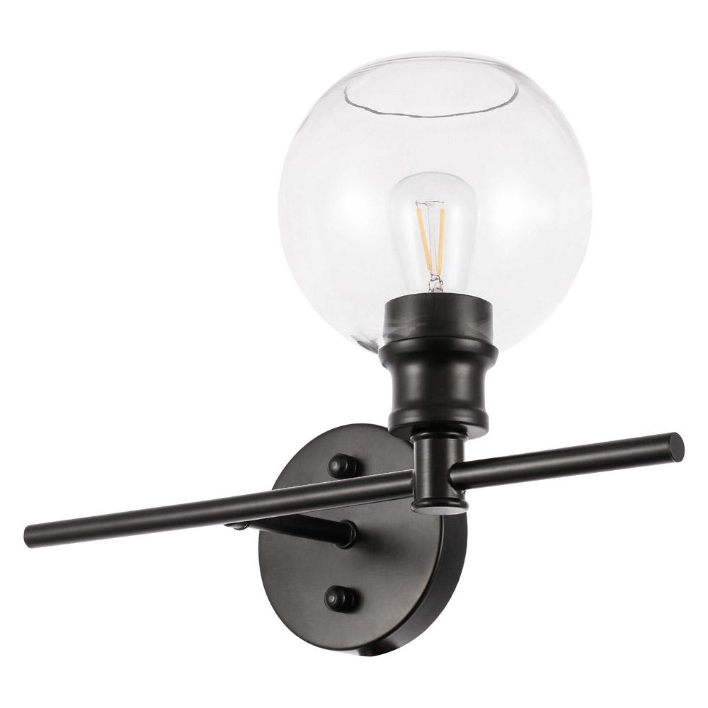 Elegant Wall Sconce - Black, Right Side (LD2306BK)