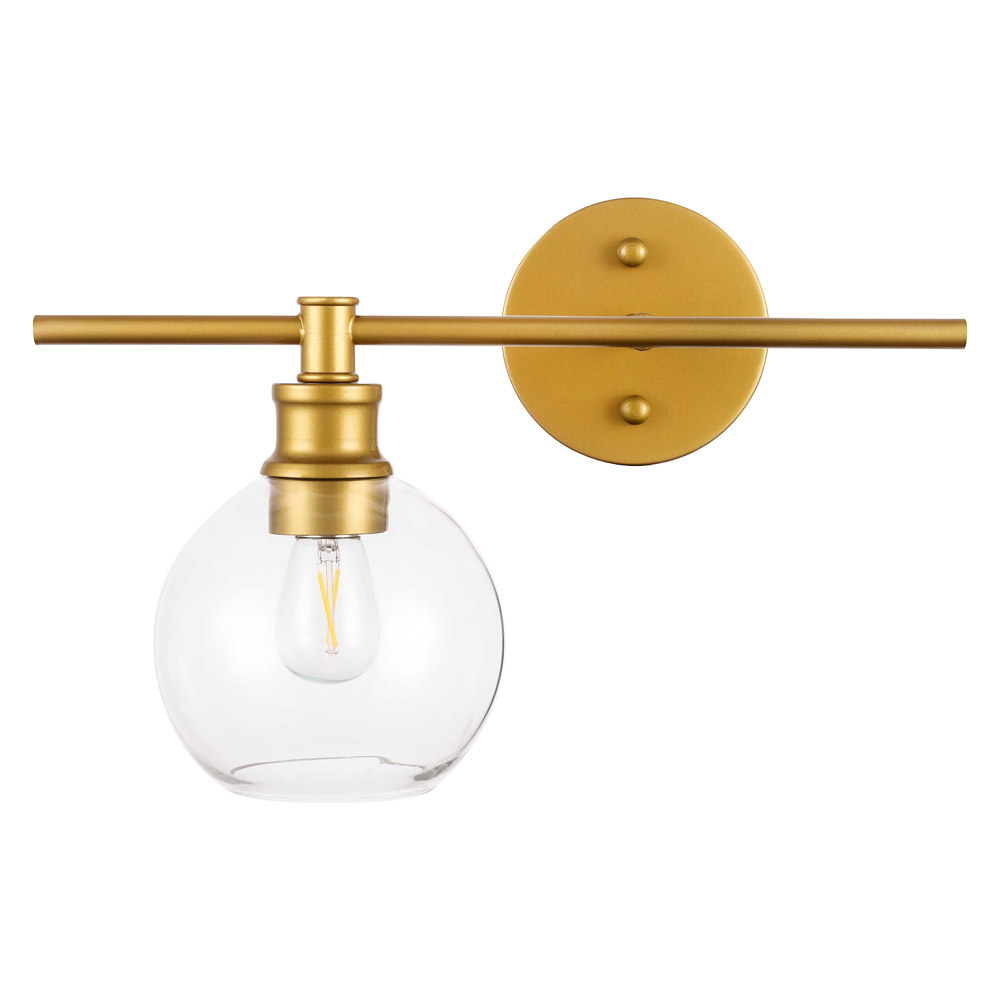 Elegant Wall Sconce - Brass, Right Side (LD2306BR)