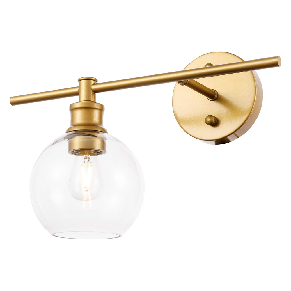 Elegant Wall Sconce - Brass, Right Side (LD2306BR)